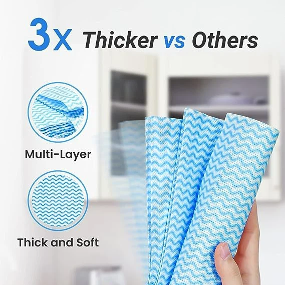 Multipurpose Quick-Dry Rag Dish Cloths Heavy Duty Handy Wipes For Kitchen